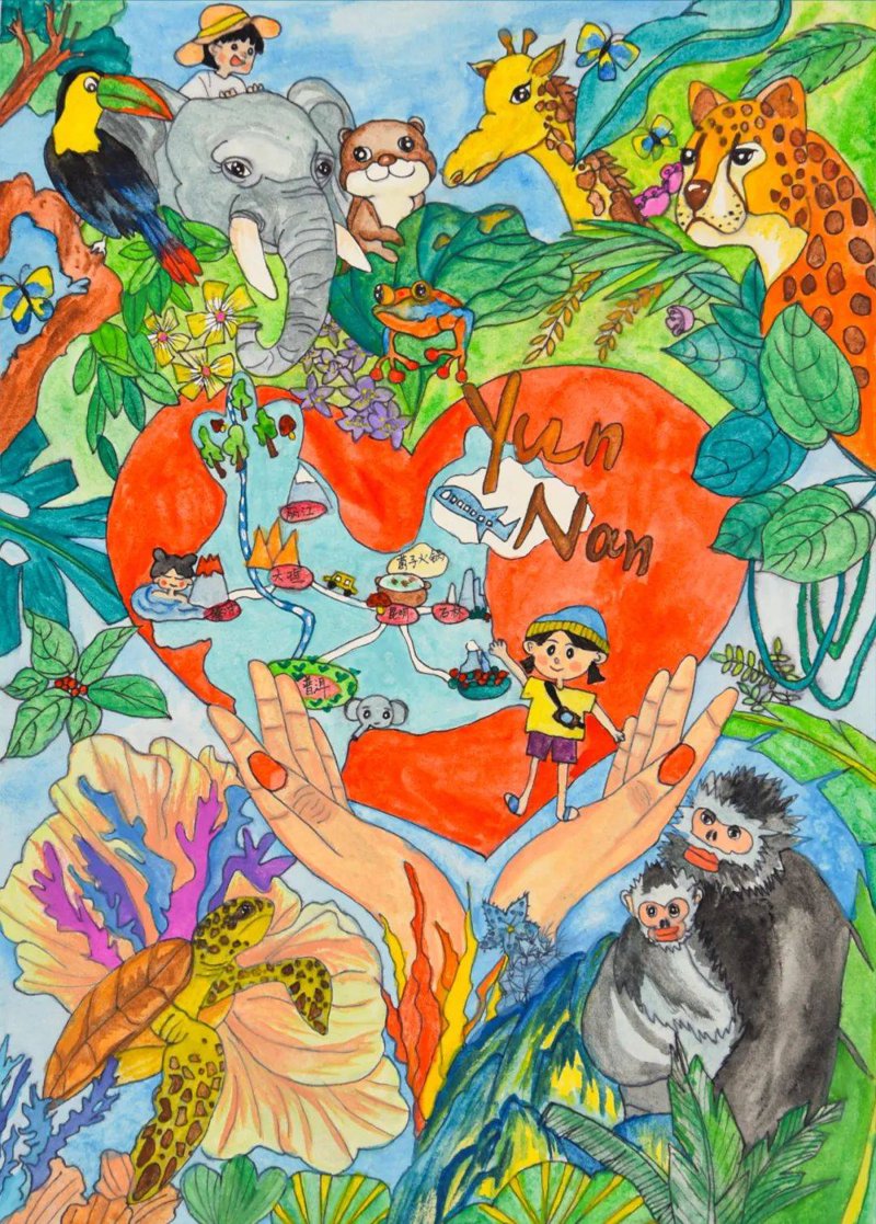 艺术之光：绘画作品展示引领文化新风尚